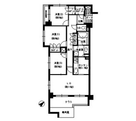 エスティメゾン巣鴨の物件間取画像